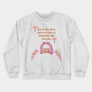 Intención del Corazón Crewneck Sweatshirt